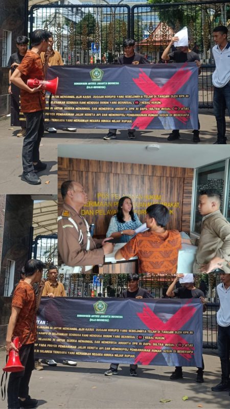 Soroti Kasus Korupsi Anggota DPR RI Inisial ‘RB’, KAJI-Sultra Minta KEJAGUNG RI dan KPK RI Bertindak