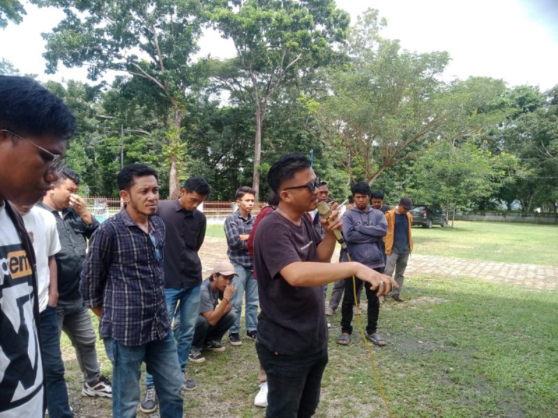 Desak Pemda Konawe Cabut Izin RS Setia Bunda Dan Mencopot Kapus Ahuhu, DPD LIPAN Sultra Lakukan Unjuk Rasa