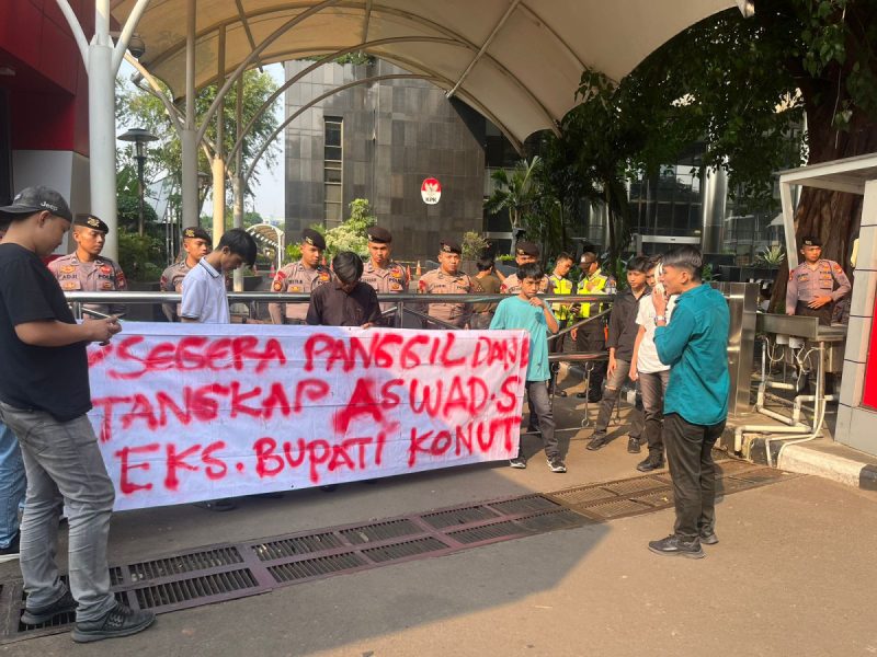 Aksi Jilid II, KAJI Indonesia Minta KPK RI Tangkap Dan Adili Eks. Bupati Konawe Utara