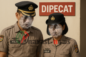 Brigpol AR dan Briptu RR Dipecat Tidak Hormat, Terbukti Tipu 19 Calon Siswa Polri hingga Raup Rp4,9 Miliar