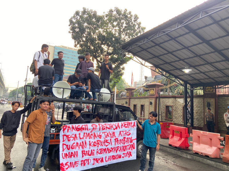 Mahasiswa Hukum Jabodetabek Desak KPK dan Mabes Polri Periksa Kades Lamong Jaya Terkait Dugaan Korupsi