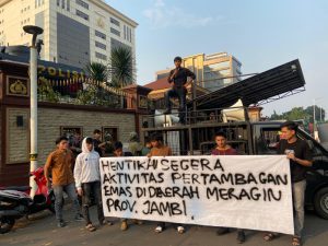 Kapolda Jambi dan Kapolres Merangin Diduga Tutup Mata: Tambang Emas Ilegal Merajalela