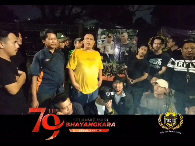 Jelang HUT ke-79 Bhayangkara, Komunitas Ojol “Fake Taxy” Apresiasi Kinerja Polri
