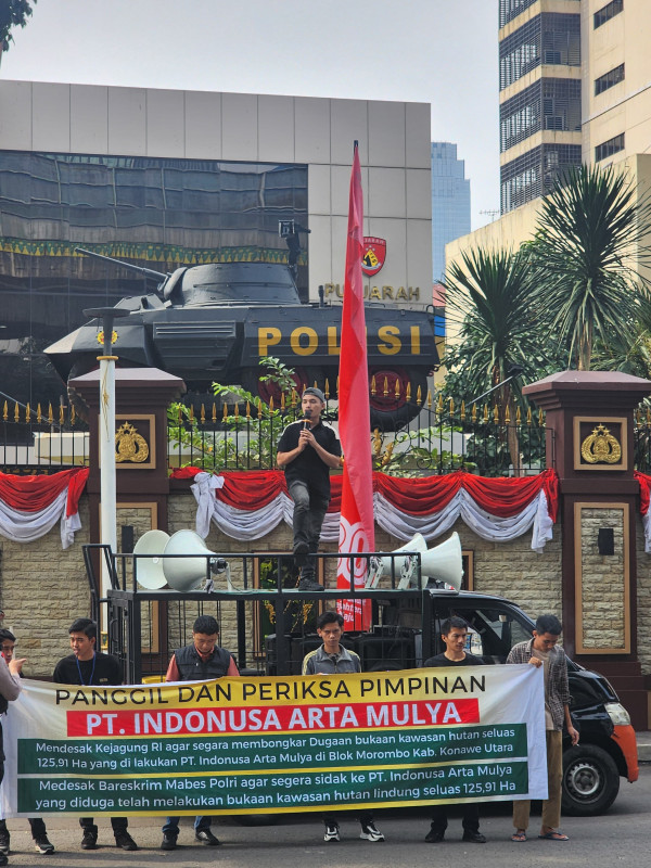Merambah Kawasan Hutan Lindung 125 Hektare, PT. Indonusa Arta Mulya Diadukan Ke Mabes Polri