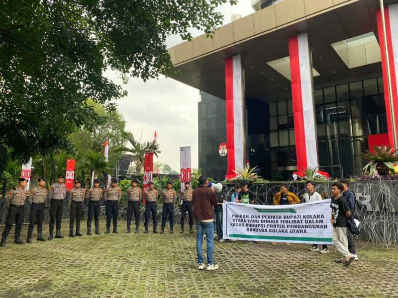 Aksi Jilid 2, Ampuh Sultra Kembali Desak KPK Periksa Bupati Kolaka Utara